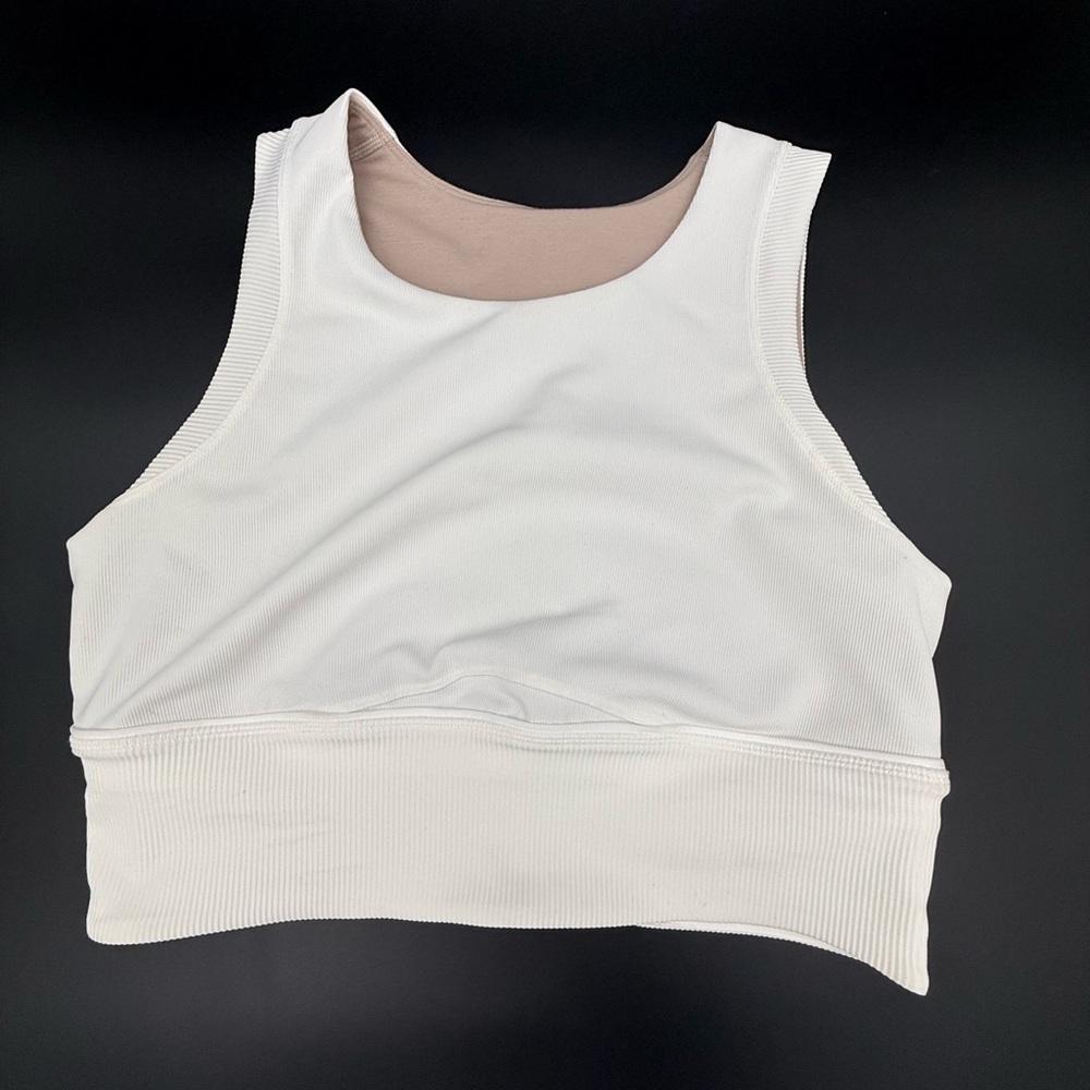 lululemon athletica White Crop Top